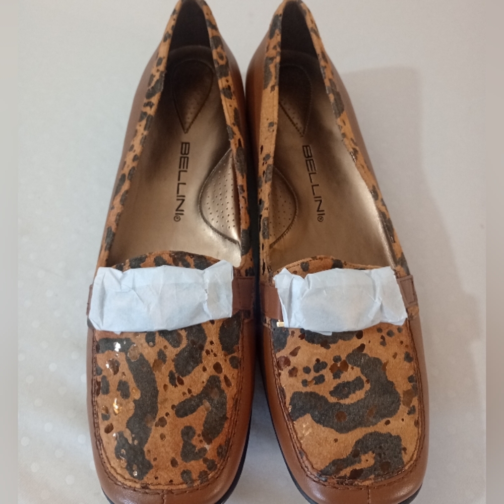 Bellini Women's Leopard Print Loafers